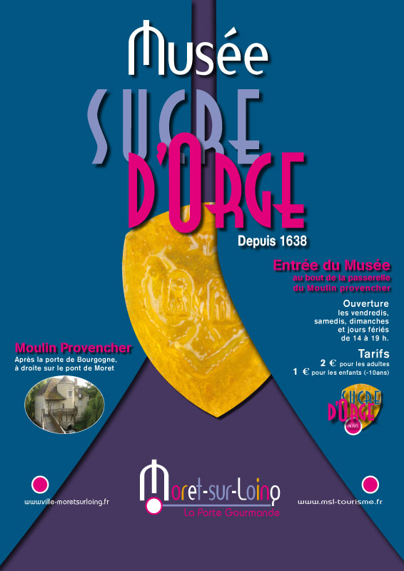 Affiche musée du sucre d'orge